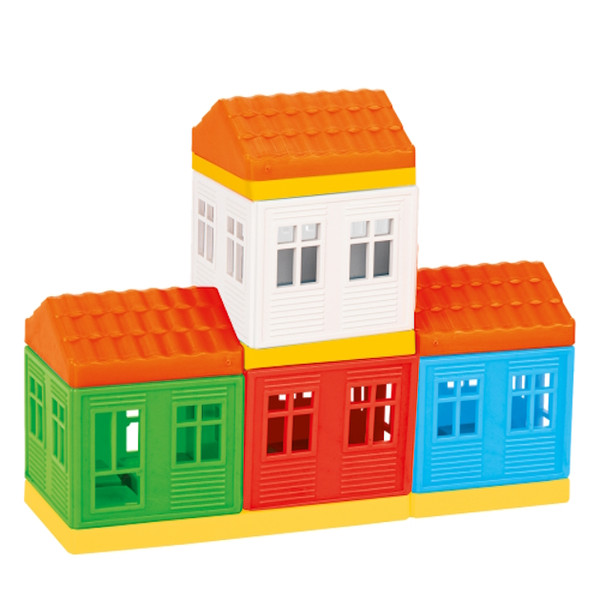 Pilsan Mini City 40 stuks Bouwblokken 03 101