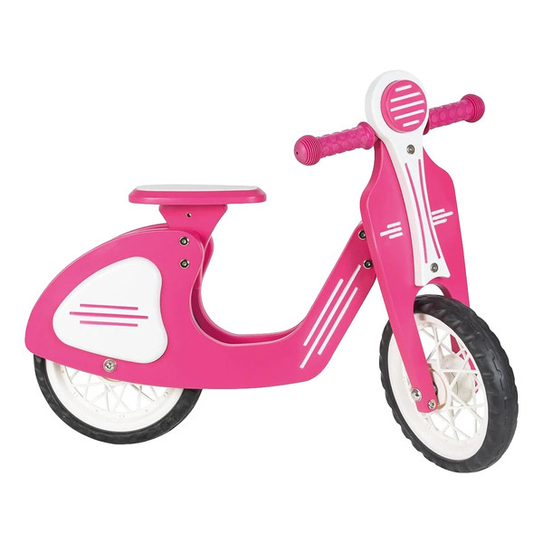Pilsan Retro Roze Houten Loopfiets 02002