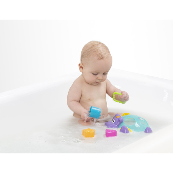 Playgro Float Along Hippo Vormenstoof Badspeeltje MamaLoes