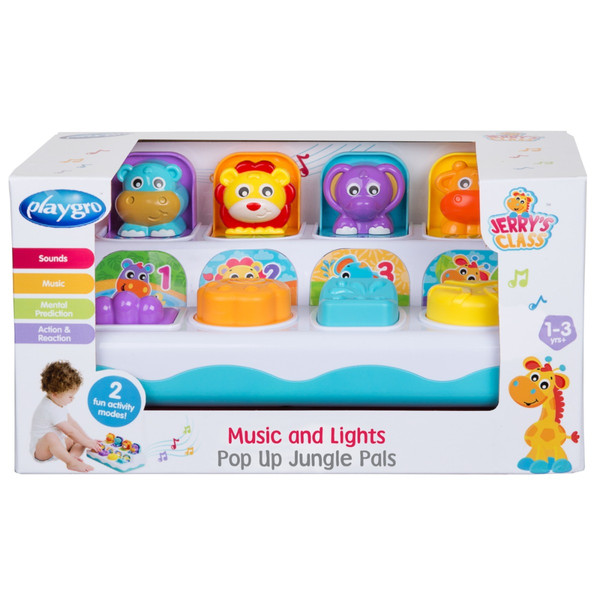 Playgro Pop Up Jungle Pals Speelgoed met Muziek en Licht P4086994