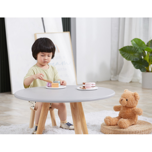 PolarB 6 stuks Houten Cake Set 44055