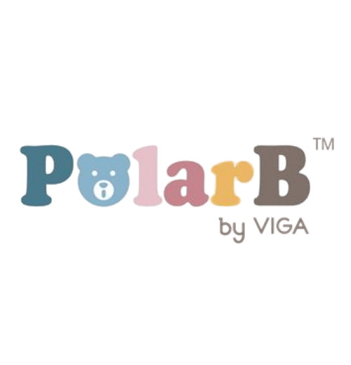 PolarB 6 stuks Houten Cake Set 44055