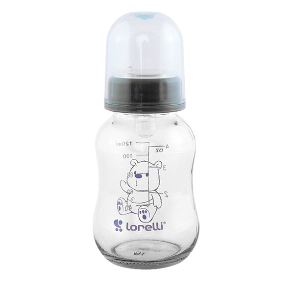 Lorelli Glass Moonlight Blue 120ml Glazen Fles 1020061-0004