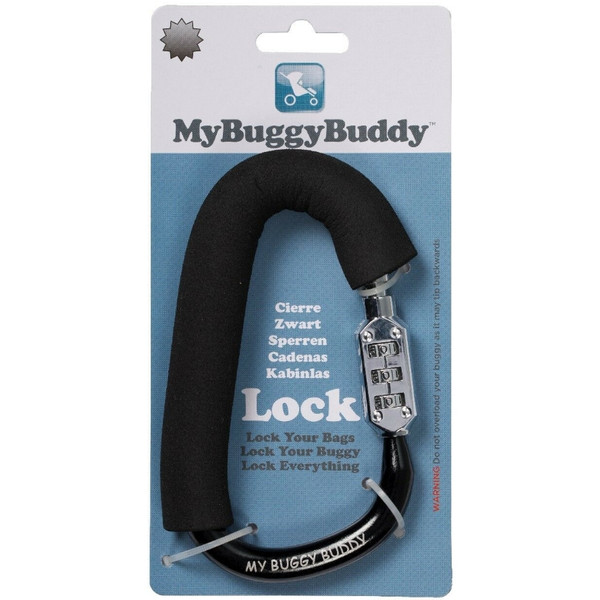 My Buggy Buddy Clip of Tassenhaak met Cijferslot MBBLOCK