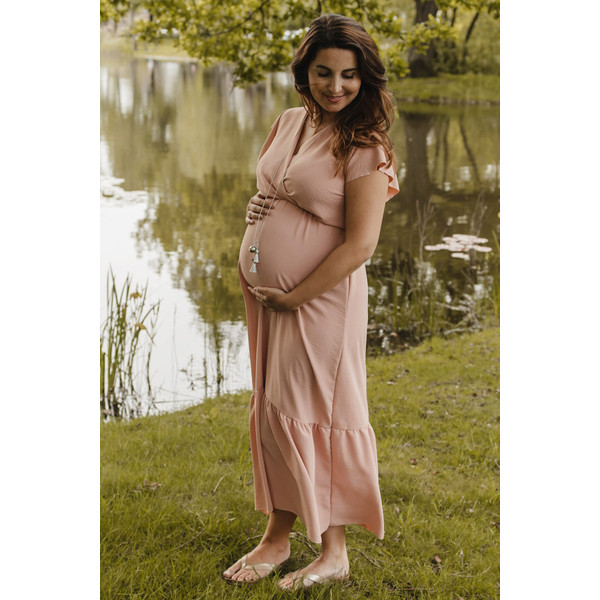 Proud MaMa Babybel Anais Zilver Zwangerschapsketting ID-608