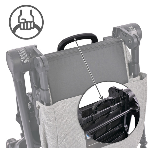 Lorelli Reya Brown 3-in-1 Kinderwagen incl. Autostoel 1002195-2415