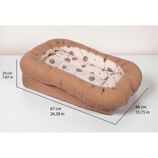 Sevibaby Brown Teddy Reflux Babynest