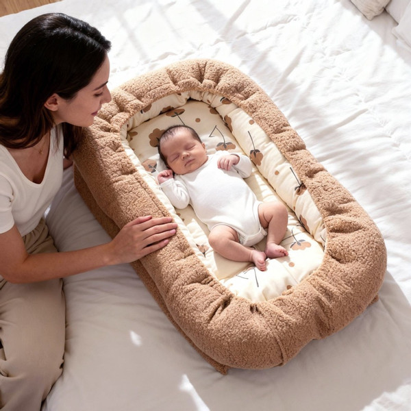 Sevibaby Brown Teddy Reflux Babynest
