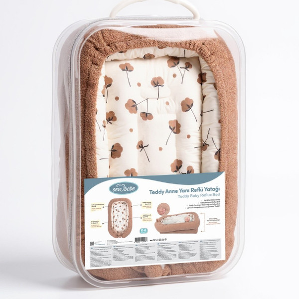 Sevibaby Brown Teddy Reflux Babynest