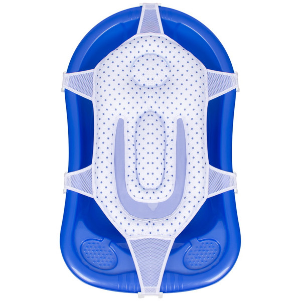 Sevibaby Dots Blauw Luxe Badhangmatje 689-7