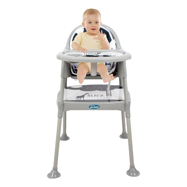 Sevibaby Grijs 3-in-1 Kinderstoel 279-13