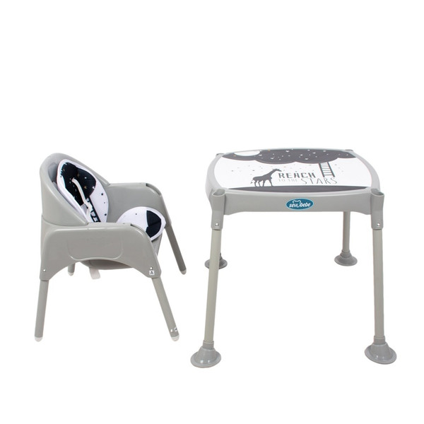 Sevibaby Grijs 3-in-1 Kinderstoel 279-13