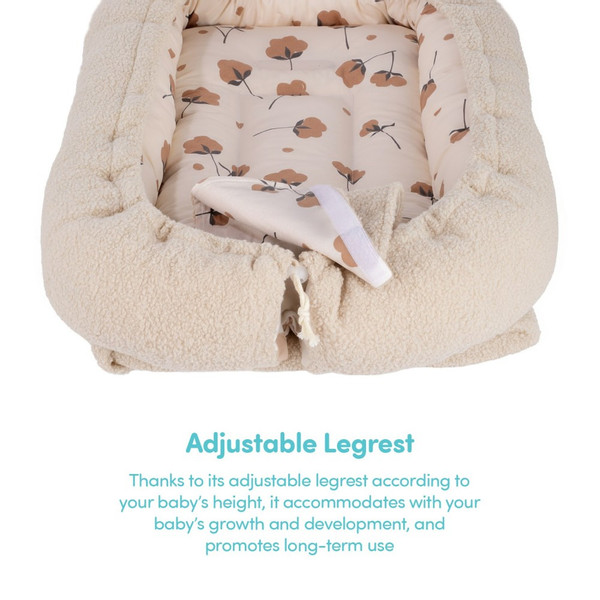 Sevibaby Ecru Teddy Reflux Babynest