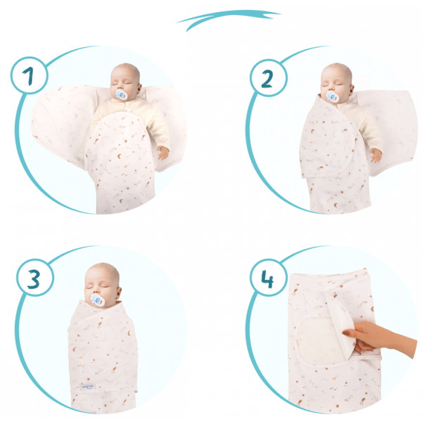Sevibaby Galaxy Jersey Inbakerdoek 118-168