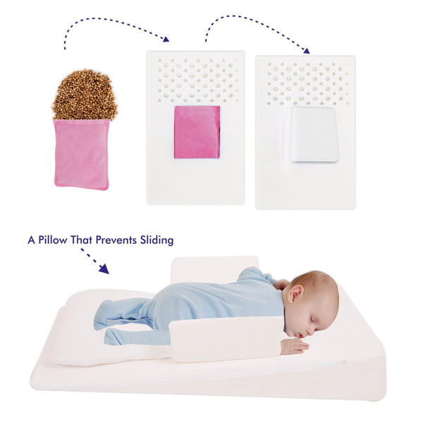 Sevibaby Grijs Multifunctioneel Hellend Warmte Steunkussen 9021-13