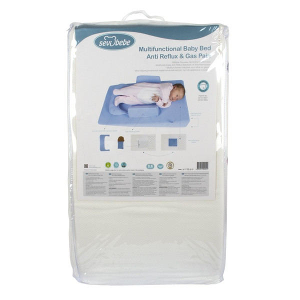 Sevibaby Grijs Multifunctioneel Hellend Warmte Steunkussen 9021-13
