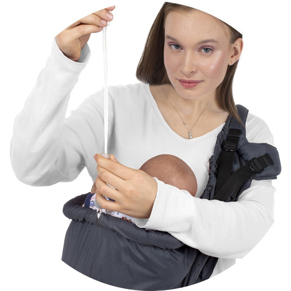 Sevibaby Grijs Side Carrier Draagzak 63