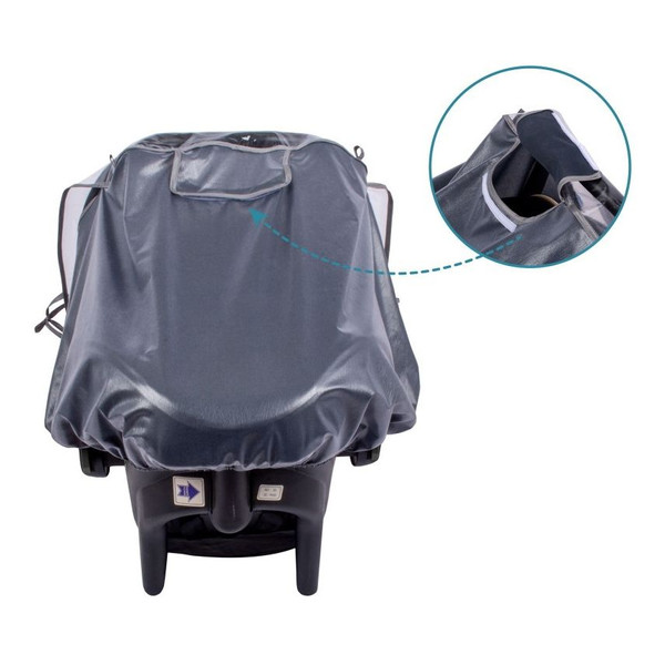 Sevibaby Groep 0 Luxe Universele Autostoel Regenhoes 323
