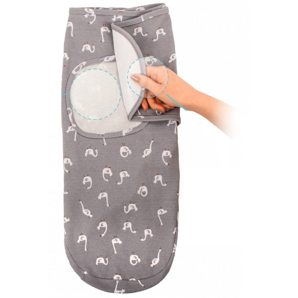 Sevibaby Swan Jersey Inbakerdoek 118-70