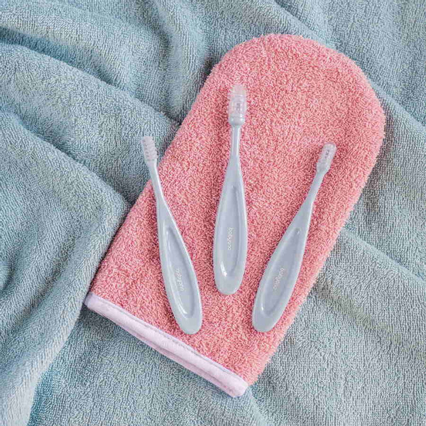 Baby Ono Roze Tandenborstel Set 550/01