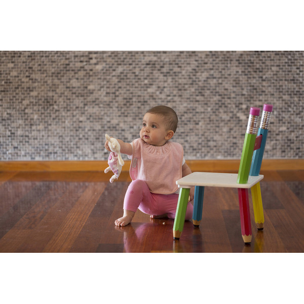 Silly Billyz Towel Dusty Blue Messy Eater Slab 117319