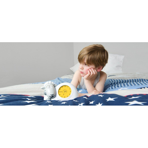 Zazu Sam Slaaptrainer Schaap Zilver Kinderwekker Limited Edition