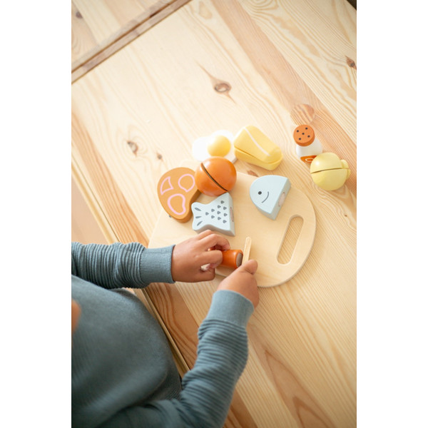 Tryco Houten Snijplank met Speelgoed Eten TR-303025