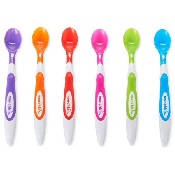 Munchkin 6 Stuks Soft Tip Spoons Lepels 011003