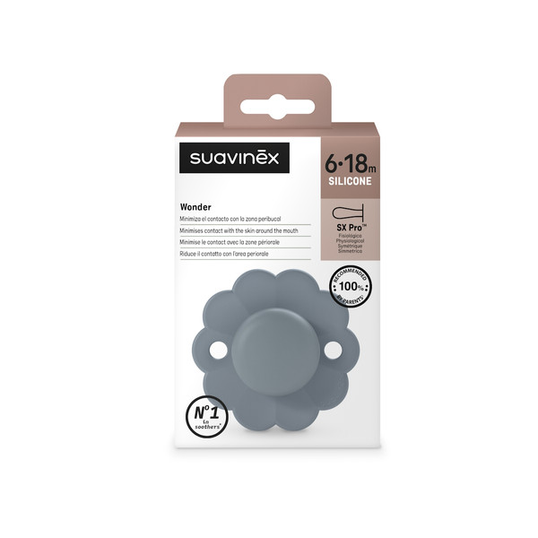 Suavinex Wonder Reversible Spring Lake 6-18m Silicone Fopspeen SXSWP2084291