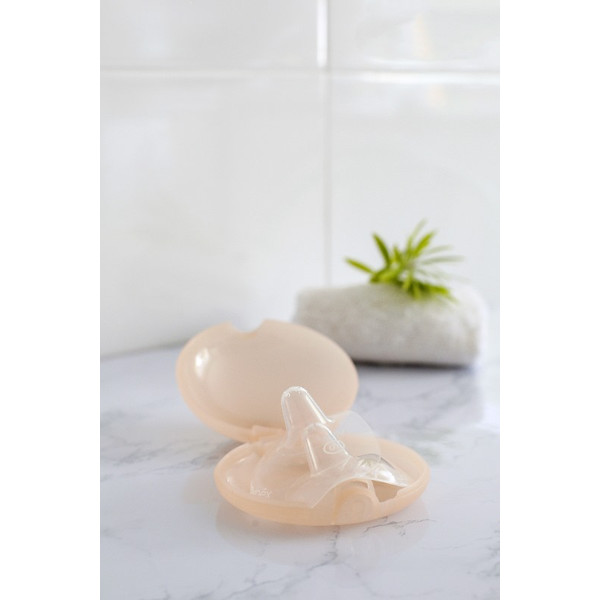 Suavinex Zero.Zero Silicone Tepelbeschermers Medium 2 Stuks incl. Bewaardoosje SXZBRF049979
