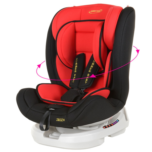 strip Voetzool Wijde selectie Summer Baby 360° Ibiza Red 0-36 kg Autostoel | MamaLoes