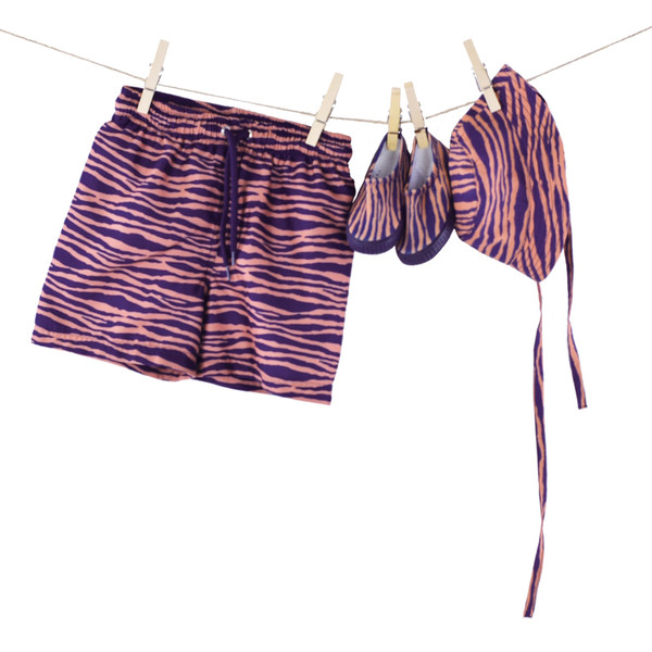 Swim Essentials Blauw Zebra 2-4 jr UV-Zonnehoedje 2022SE289