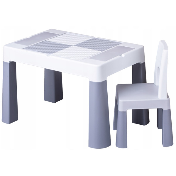 Tega Baby Grijs 3-in-1 Tafel met Stoeltje MF-004-106