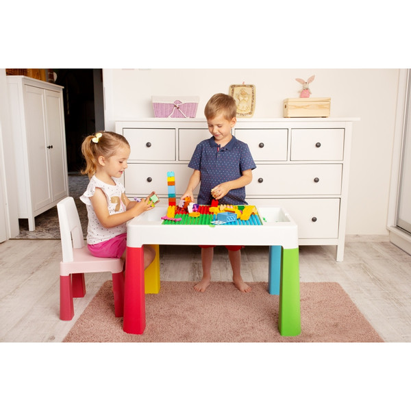 Tega Baby Grijs 3-in-1 Tafel met Stoeltje MF-004-106