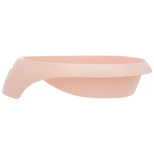 Teggi Light Pink Bad met Stop incl. Witte Badstandaard