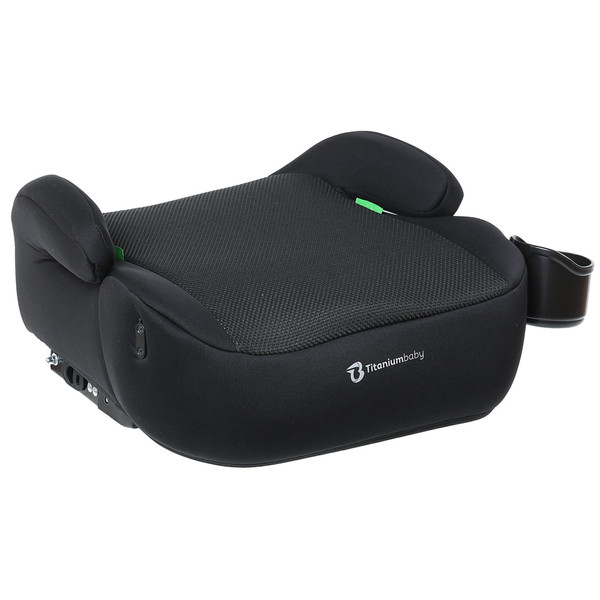 Titaniumbaby Tano Zwart 125-150 cm i-Size Isofix Booster TB-5950