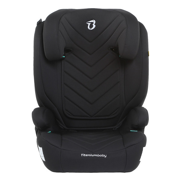 Titaniumbaby Vidar Zwart 100-150 cm i-Size Isofix Autostoel TB-5956