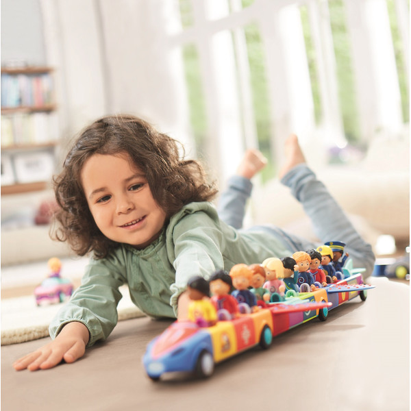 Toddys Zoe Zoomy Educatieve Modulaire Speelgoedauto met Pop TO-0104