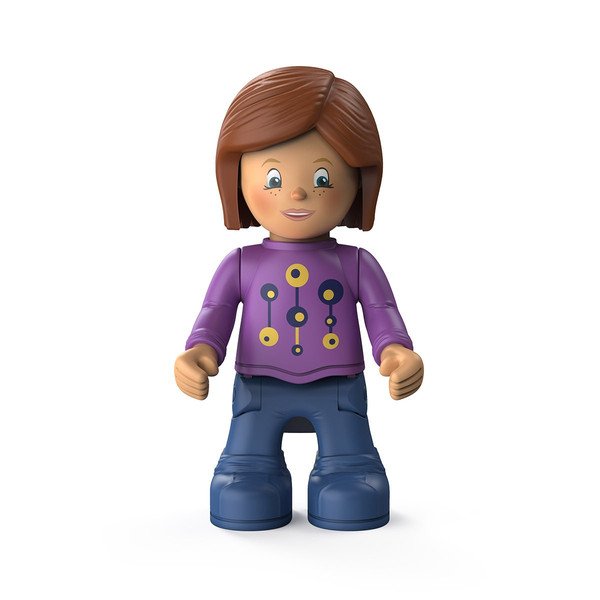 Toddys Zoe Zoomy Educatieve Modulaire Speelgoedauto met Pop TO-0104