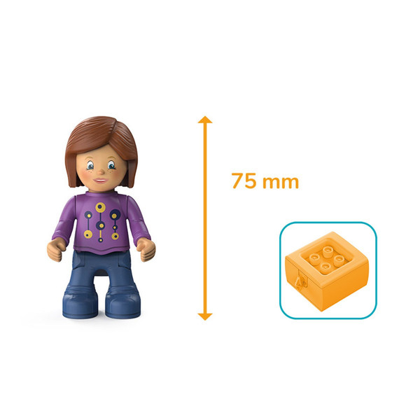 Toddys Zoe Zoomy Educatieve Modulaire Speelgoedauto met Pop TO-0104