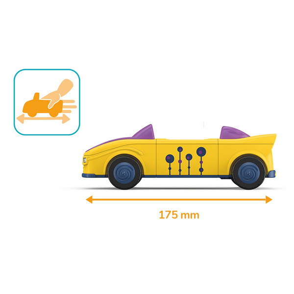 Toddys Zoe Zoomy Educatieve Modulaire Speelgoedauto met Pop TO-0104