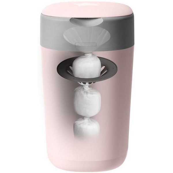 Tommee tippee 2024 nappy bin pink