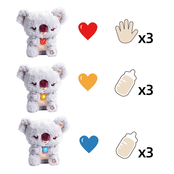 Topbright Care Pets Baby Koala Interactieve Verzorging Knuffel