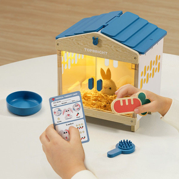 Topbright Care Pets Mummy Bunny Interactieve Verzorging Knuffel