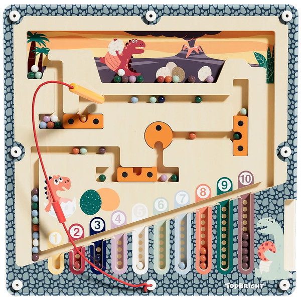 Topbright Dinosaur Egg Maze Houten Doolhof Speelgoed TB-121141