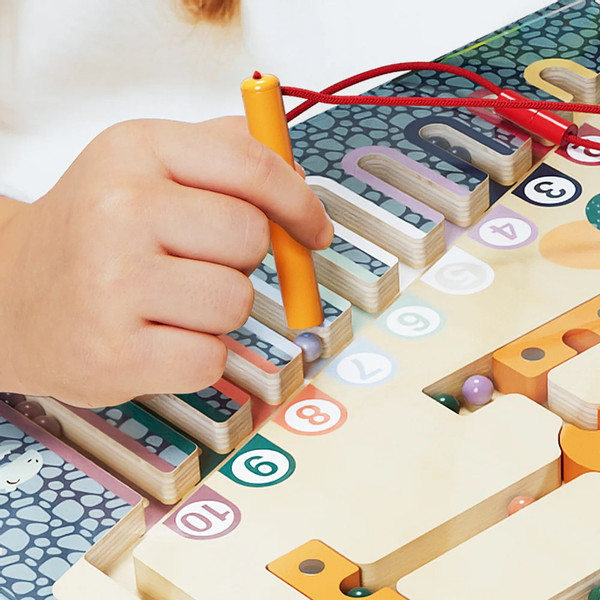 Topbright Dinosaur Egg Maze Houten Doolhof Speelgoed TB-121141