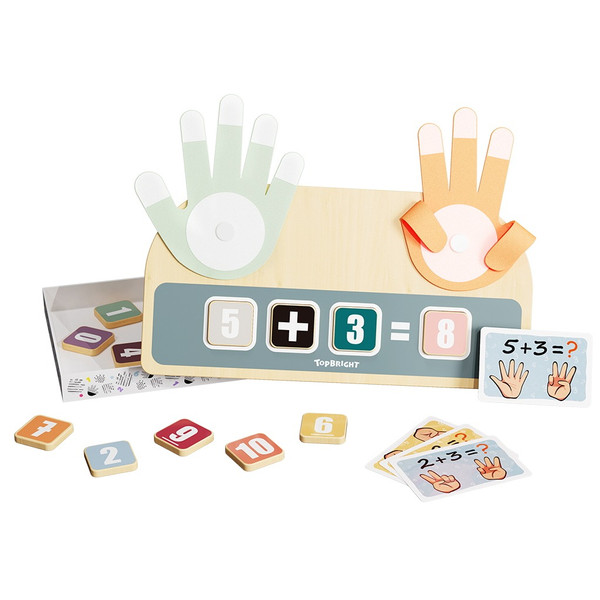 Topbright Finger Math Leren Tellen Houten Speelgoed TB-121121