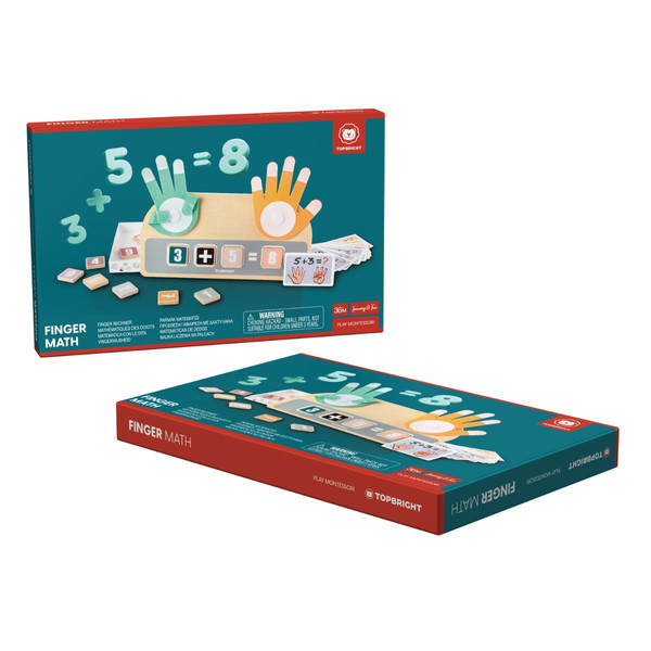 Topbright Finger Math Leren Tellen Houten Speelgoed TB-121121