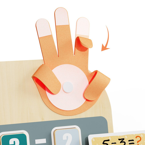 Topbright Finger Math Leren Tellen Houten Speelgoed TB-121121