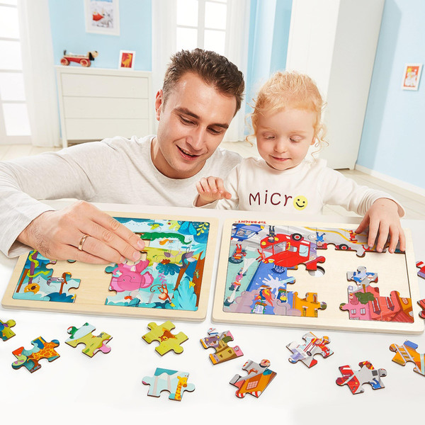 Topbright Fire Fighting Houten Legpuzzel TB-120395